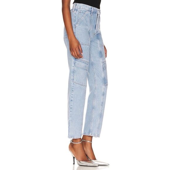 NWT Agolde Cooper Cargo Jeans in Rank, Size 26 - Picture 2 of 16